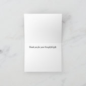 Middlebury Schlucht 08 Dankeskarte (Innenseite)