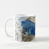 Middlesborough Transporter Bridge Kaffeetasse (Links)