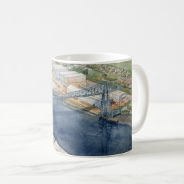 Middlesborough Transporterbrücke Kaffeetasse