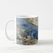 Middlesborough Transporterbrücke Kaffeetasse (Links)