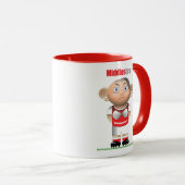 Middlesbra (Middlesbrough) Funny Football Tasse (VorderseiteRechts)