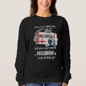 Middlesbrough Boarding Pass Middlesbrough Girl Sweatshirt (Vorderseite)