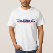 MIDDLESBROUGH - Meine Zuhause - England; Herz T-Shirt (Vorderseite)