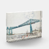 Middlesbrough Transporter Bridge Fotoblock (Links)