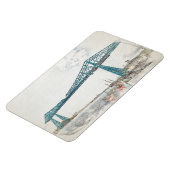 Middlesbrough Transporter Bridge Magnet (Linke Seite)