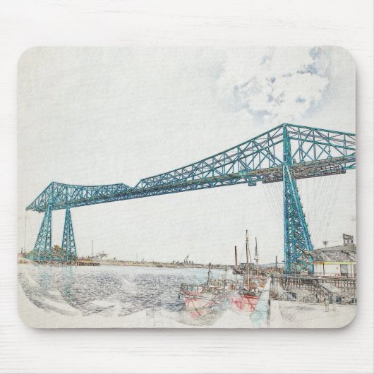 Middlesbrough Transporter Bridge Mousepad (Vorne)