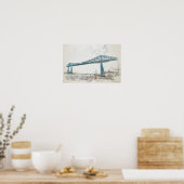 Middlesbrough Transporter Bridge Poster (Küche)