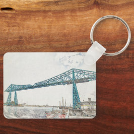 Middlesbrough Transporter Bridge Schlüsselanhänger