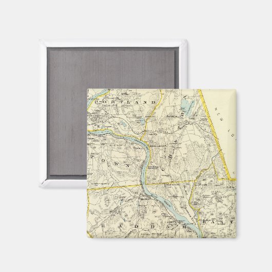 Middlesex Co Magnet (Vorderseite/Rückseite)