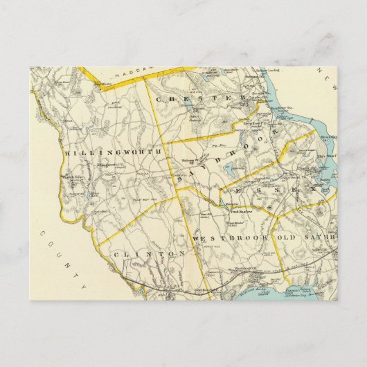 Middlesex Co Postkarte (Vorderseite)