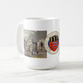 Middlesex-Krankenhaus-Tasse (Farbe u. Abzeichen) Kaffeetasse (Vorderseite Links)