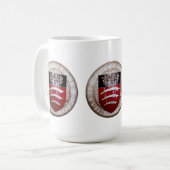 Middlesex-Krankenhaus-Tasse mit FarbAbzeichen Kaffeetasse (Vorderseite Links)