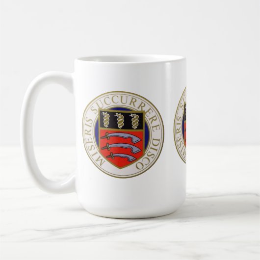 Middlesex-Krankenhaus-Tasse (mit nur Abzeichen) Kaffeetasse (Links)