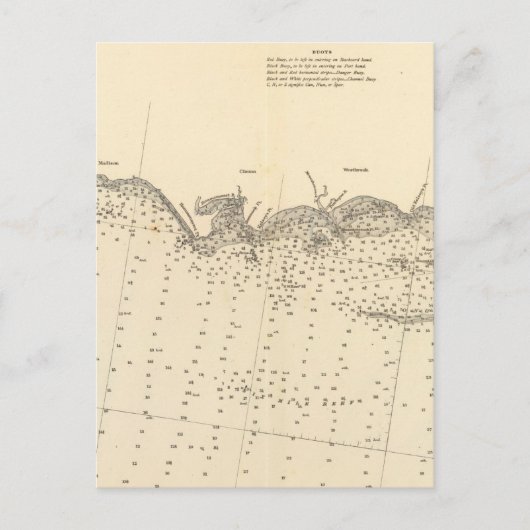 Middlesex Landkreis Connecticut Postkarte (Vorderseite)