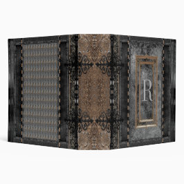 Middleton Markston Elegant Old Book Monogram 5,1 Cm Ordner