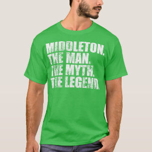 Middleton Middleton Familienname Middleton Nachnam T-Shirt