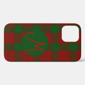 Middleton Tartan Mit Monogramm Case-Mate iPhone Hülle (Rückseite (Horizontal))