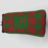 Middleton Tartan Mit Monogramm Golf Headcover (Vorderseite)