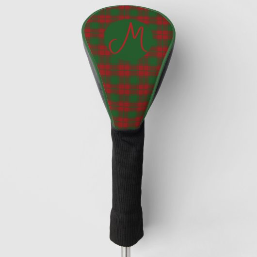 Middleton Tartan Mit Monogramm Golf Headcover (Vorderseite)
