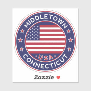 Middletown Connecticut, Middletown Aufkleber