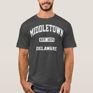 Middletown Delaware DE vintage State Athletic Stil T-Shirt