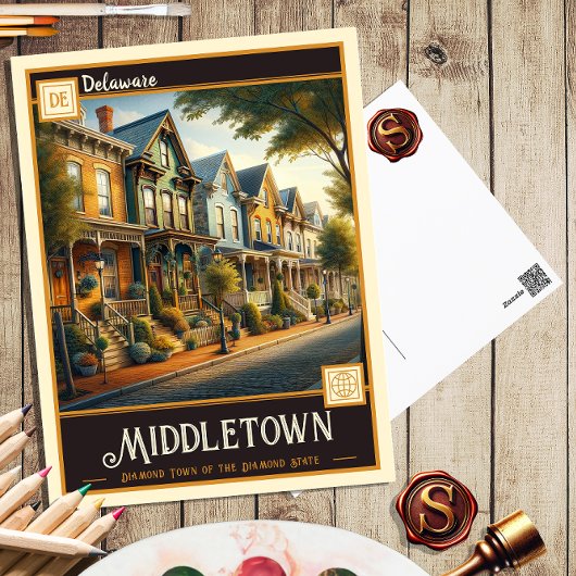 Middletown, Delaware | Vintage Postkarte