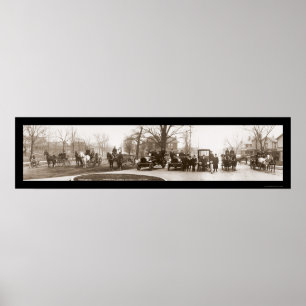 Middletown Feuerwehr-Foto 1914 Poster
