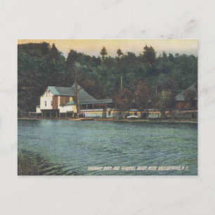Middletown, Midway Park, Vintag Postkarte