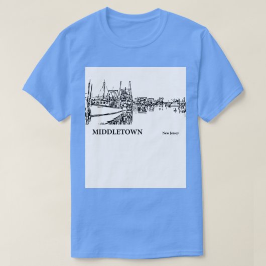 Middletown New Jersey 3 T-Shirt (Design vorne)