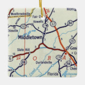 Middletown NY Keramikornament (Vorderseite)
