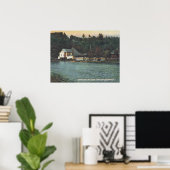 Middletown NY, Midway park, Wallkill River, Old Poster (Heimbüro)