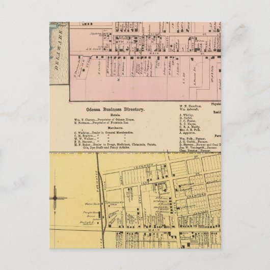 Middletown Postkarte (Vorderseite)