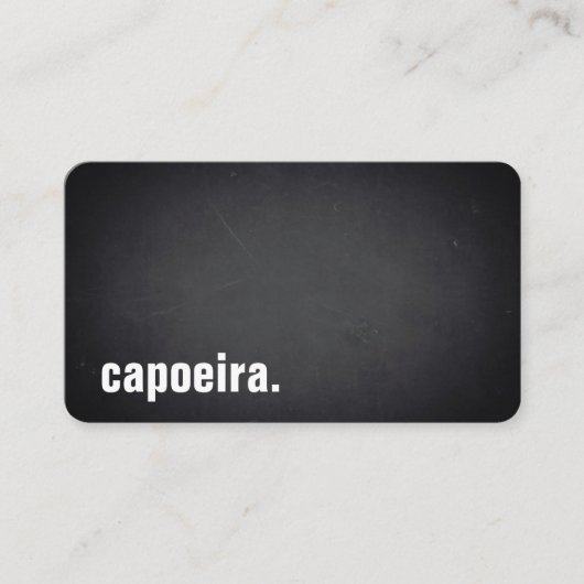 middleweight. Modern Blackboard Professional Visitenkarte (Vorderseite)