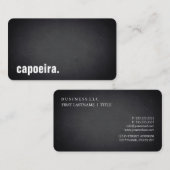 middleweight. Modern Blackboard Professional Visitenkarte (Vorne/Hinten)