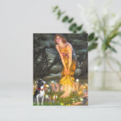 MidEve - Boston Terrier #2 Postkarte (Stehend Vorderseite)