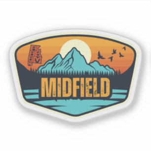 Midfield, Alabama Aufkleber