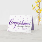 Midfrau Abschluss Gratulations-Karte Karte (Gelbe Blume)