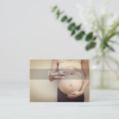 Midfrau Birth Doula Visitenkarte (Stehend Vorderseite)