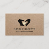 Midfrau Birth & Postpartum Doula Service Visitenkarte (Vorderseite)