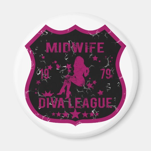 Midfrau Diva League Magnet (Vorne)