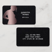 Midfrau Doula Lactation Premium Visitenkarte (Vorne/Hinten)