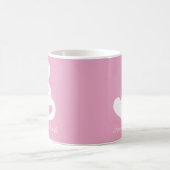 Midfrau Doula Schönes Personalisiertes Rosa Kaffeetasse (Mittel)