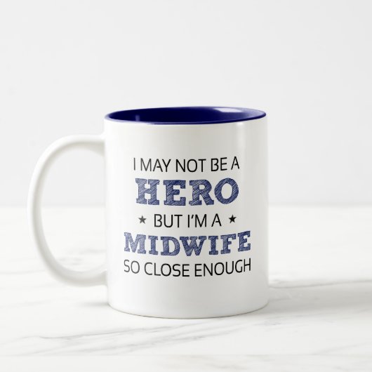 Midfrau Novelty Zweifarbige Tasse (Links)