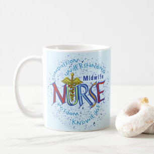 Midfrau Nurse Motto Kaffeetasse