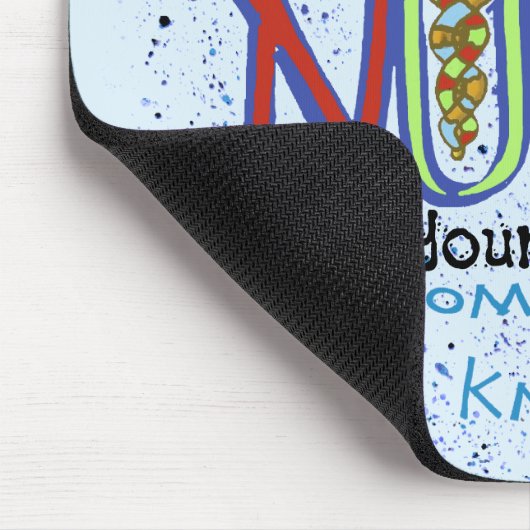 Midfrau Nurse Motto Mousepad (Ecke)