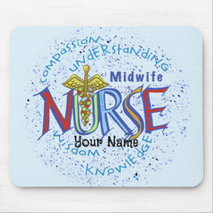 Midfrau Nurse Motto Mousepad