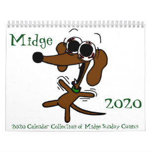 Midge 2020 'Sonntag Comic Kalender