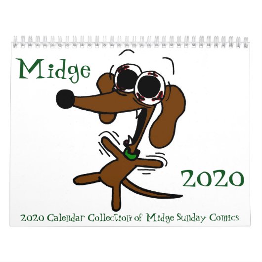 Midge 2020 'Sonntag Comic Kalender (Titelbild)