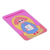 Midge auf dem Kühlschrank Magnet (Rechte Seite)