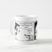 Midge "Black Friday" Comic Tasse (Vorderseite Links)